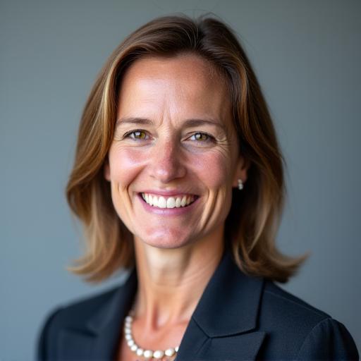 Professional portrait of Helena Schmidt, German instructor