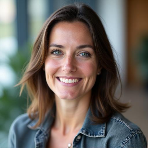 Portrait of language coach Karina Mayer